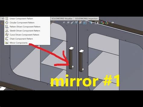 solidworks mirror component not flipped